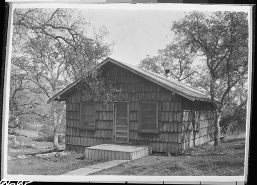 Buildings and Utilities, Cottage #8. Print and neg. reversed