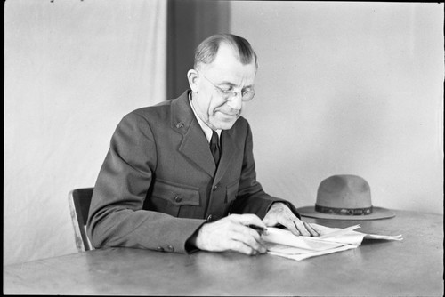 NPS Individuals, Chief Park Ranger John H. Wegner