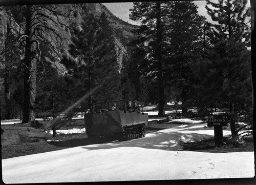 South Fork Kings River Canyon, Floods and Storm Damage, Weasel trip to Cedar Grove