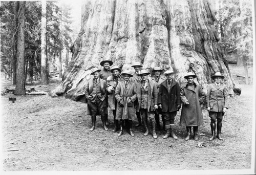NPS Groups, Chief Rangers Conference, General Sherman Tree