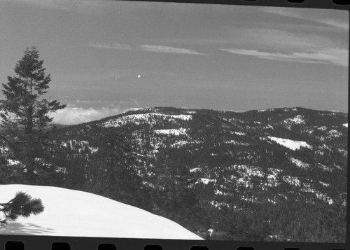 Winter-scenes, View from Buck Rock