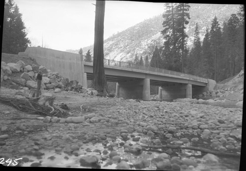 Bridges, Newly completed bridge across South Fork Kings River