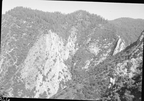 Admiration Point from Deer Ridge, Deep Canyon, Misc. Peaks, Misc. Canyons, Marble Fork Kaweah River Canyon