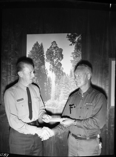 NPS Individuals, Park Superintendents, Special Achievement Award, Lon E. Maxon