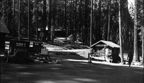 Ranger Stations, old ranger station, Giant Forest before removal