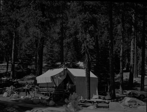 Buildings and Utilities, Tent Cabins at Lodgepole