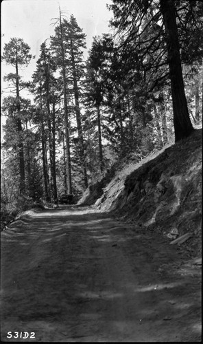 Roads, North Fork Road before improvement Station 12+ 310000