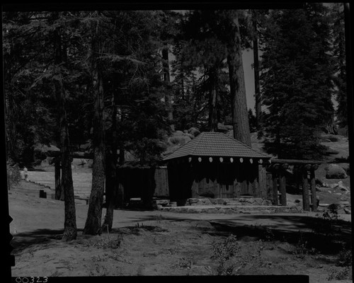 Buildings and utilities, Old Grant Grove Amphitheater. Unknown Date