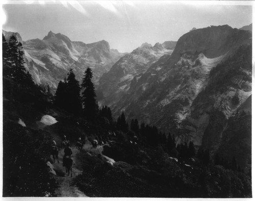 Kern Canyon ; Trail ; beauty ; horses