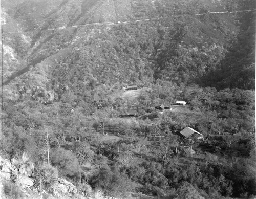 Buildings and Utilities, headquarters from Yucca Point