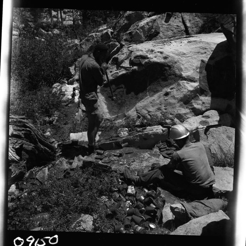 Backcountry cleanup, Smashing cans