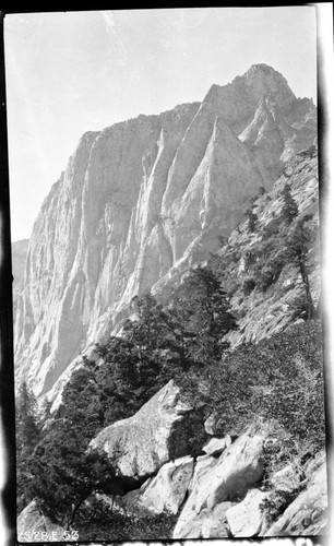 High Sierra Trail Investigation, "El Capitan" (Angel's Wing) from 9000