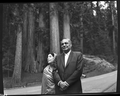 Foreign Visitors, Ambassador and Mrs. Nehru, India