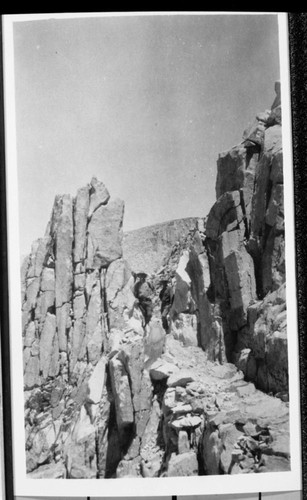 Trails, Trail to Mt. Whitney, Col. White (left)