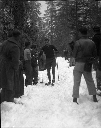 Skiing, First annual winter sports