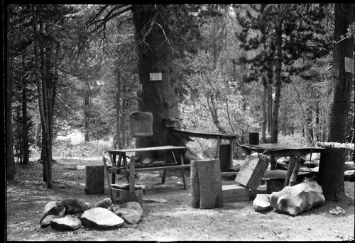 Backcountry Cleanup, Developed Campsite