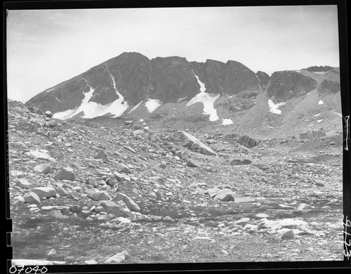 Talus Slopes, Alpine Fell - Fields (Felsenmeer), approach to Muir Pass