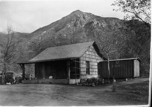 Buildings and utilities, cottage #13, old Alder Creek Checking station