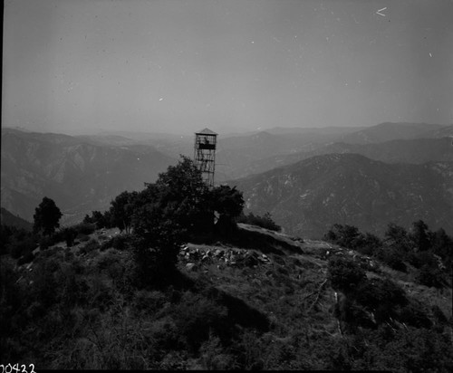 Fire Lookout Structures, Ash Peak Lookout