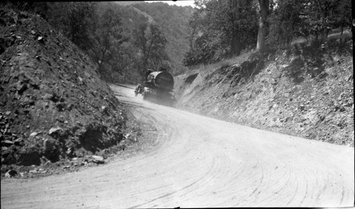 Vehicles and Equipment, Maintenance Activities, road oiler at work