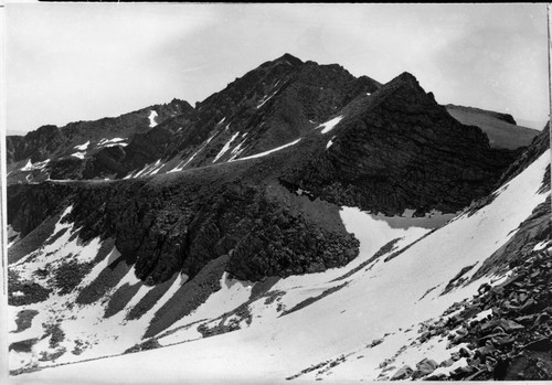 Misc. Peaks, Junction Peak. Misc. Glaciation