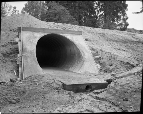 Construction, trails, pedestrian underpass, Big Stump Trail