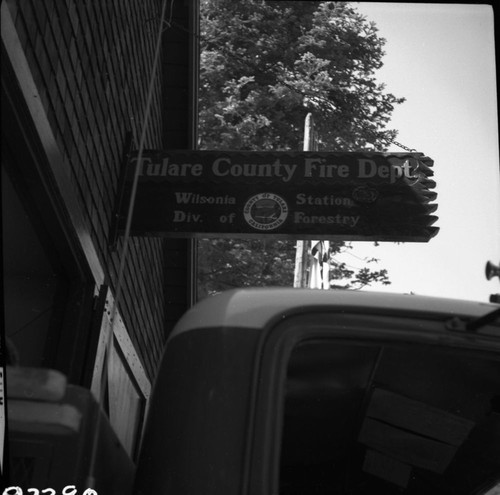 Signs, Wilsonia Fire Station