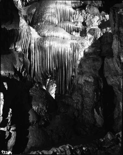 Crystal Cave Interior Formations, Organ Room