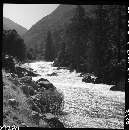 South Fork Kings River, high water