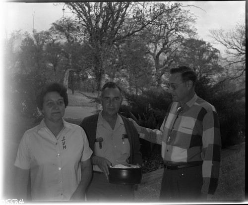 NPS Individuals, Charles Mays with Jack High (left), Farewell Coffee