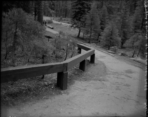 Buildings and Utilities, Railing at Sherman Tree