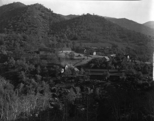 CCC camp and barracks. [8x10 print]