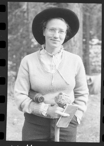 Interpretive Activities, NPS Individuals, Living history characterization of early Sierra Club Women portrayed by Ranger-Naturalist Nancy Muleady