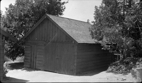 Ranger Station, Atwell Mill Ranger Station garage