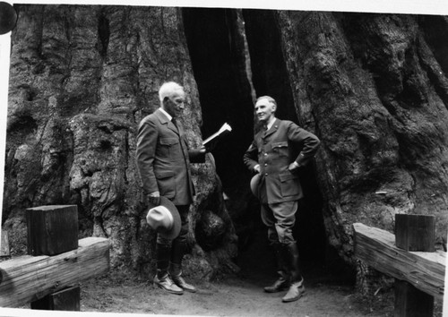 Park Superintendents, Walter Fry with Col. White