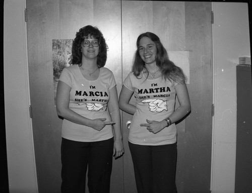 NPS Individuals, Marcia Owensby (Blazak) (left) and Martha Johnson (right)