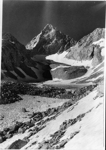 Misc. Peaks, Junction Peak. Misc. Glaciation