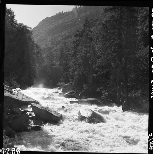 South Fork Kings River, high water