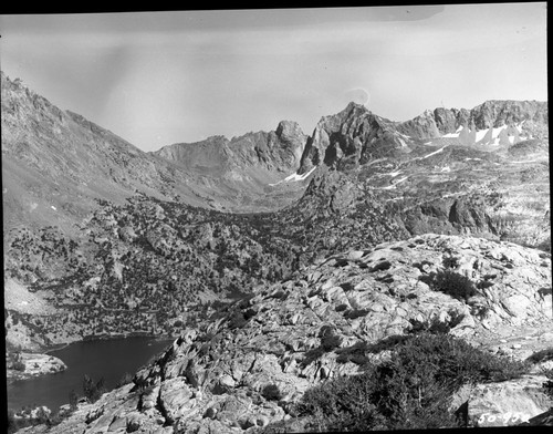 Glacial Steps, Rae Lakes, Gragon Lake