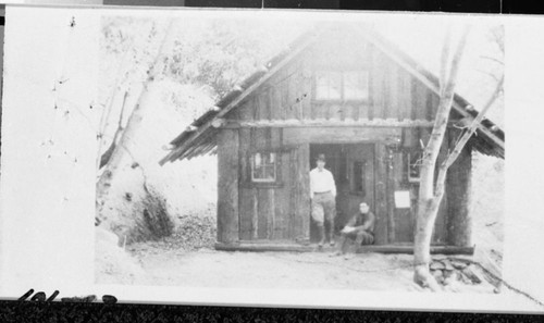 Ranger Stations, Slapjack Ranger Station, Mineral King Road, Individual unidentified. Burned in 1936