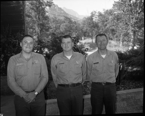 NPS Groups, L to R: Mack Shaver, Bill Ehorn, Harry Grafe, Special Achievement Award