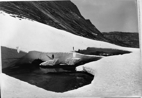 Misc. Geology, Ice Cave in upper Deadman Canyon