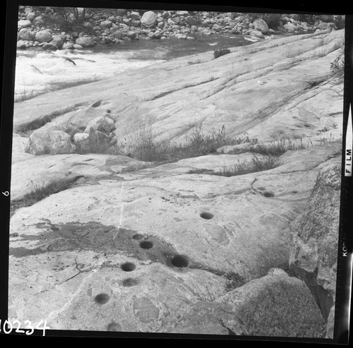 Archaeology, Bedrock Mortars near Potwisha