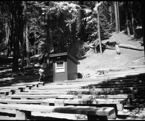 Buildings and utilities, Sunset Chapel converted to Amphitheater