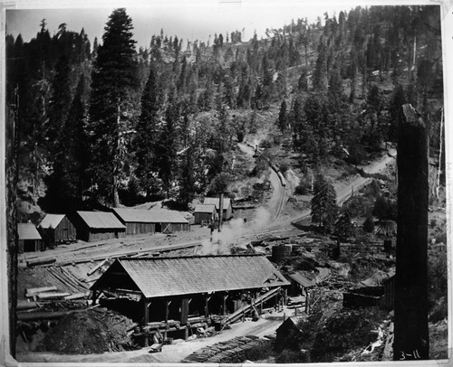 Converse Basin, Logging, Converse Basin Mill - Camp 3