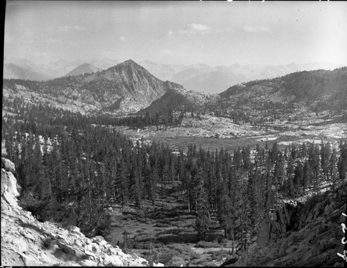 Meadow studies, Misc. Basins, Granite Basin Meadow. Permanent meadow photo plot study. Misc. Mountains, Mount Hutchings