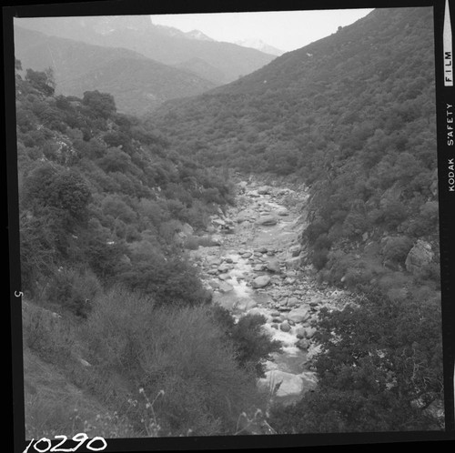 Middle Fork Kaweah River, Middle Fork Kaweah River Canyon