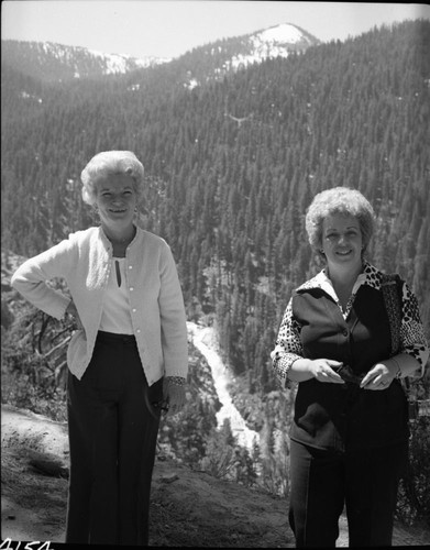 NPS Groups, Left is Terry Wood, Congressional liason with friend