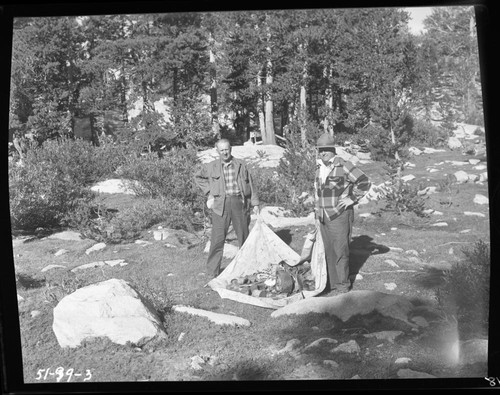 Backcountry cleanup, NPS Individuals, Scoyen and Wirth collecting cans