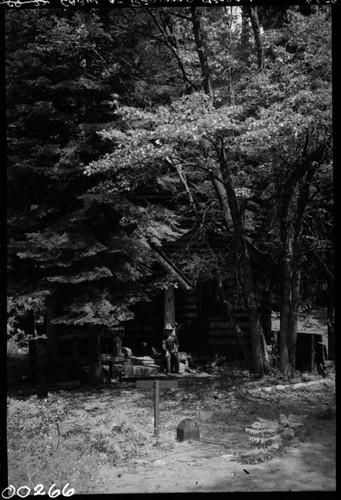 Ranger Station, Redwood Meadow Ranger Station. Individual unknown